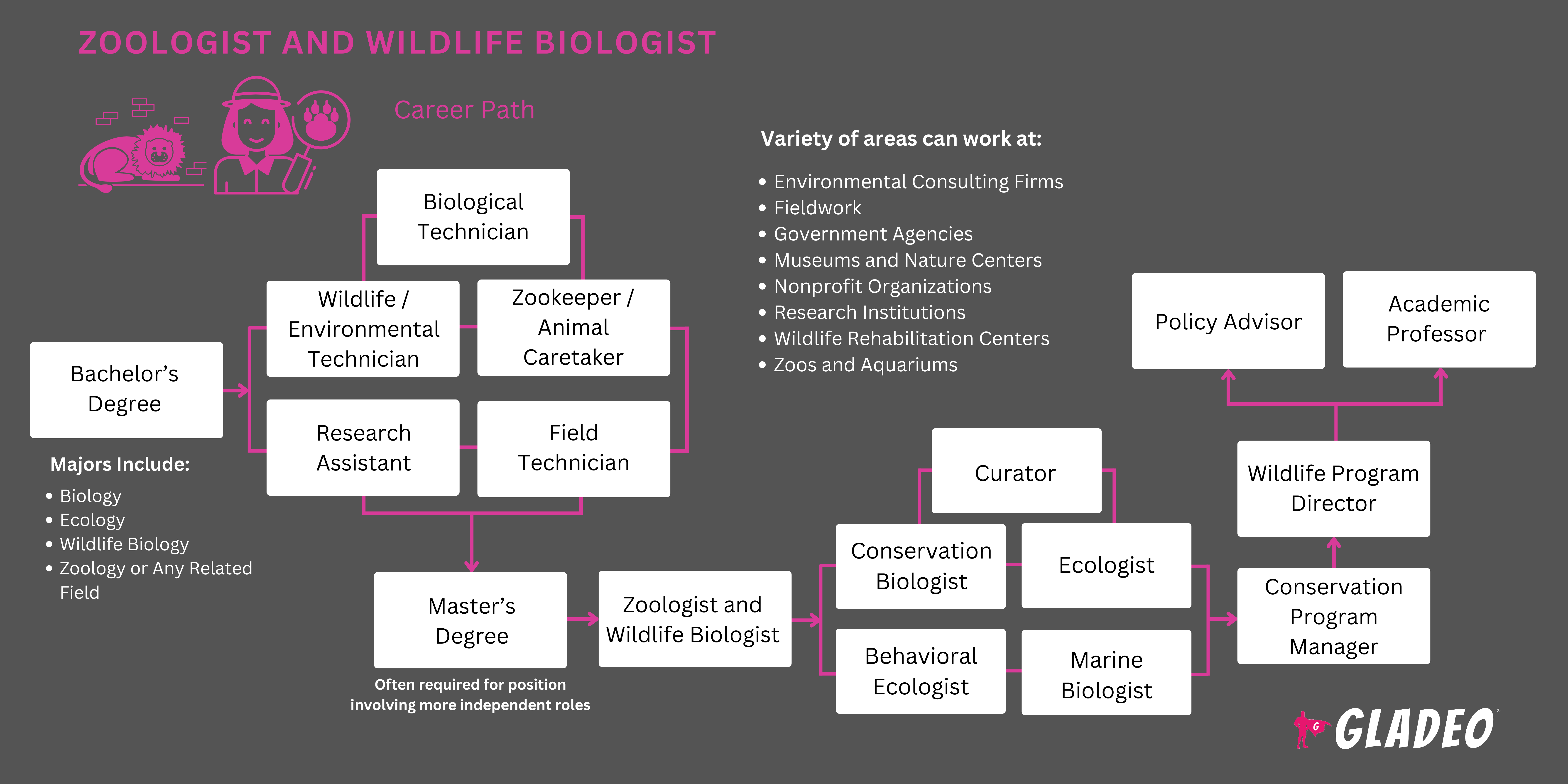 Zoologist and Wildlife Biologist Roadmap